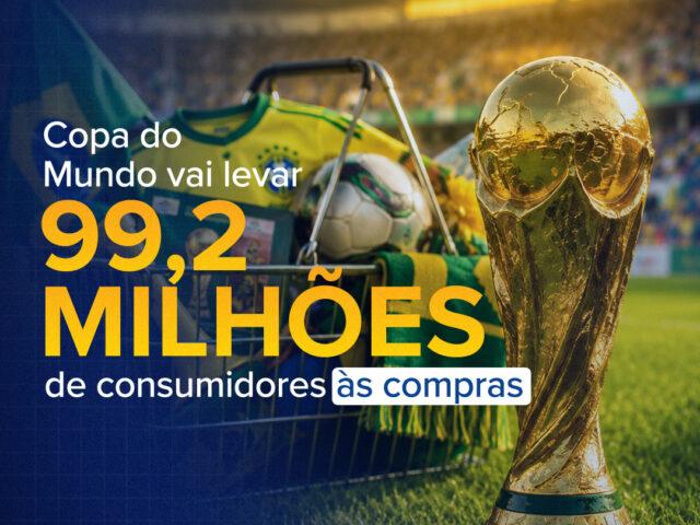 Copa do Mundo vai levar 99,2 milhões de consumidores às compras, apontam CNDL/SPC Brasil